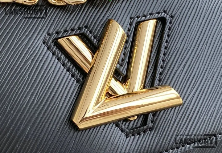 Louis Vuitton 1:1 Mirror Replica Twist MM Epi Leather Shoulder Bag 23CM/9.1IN Louis Vuitton Replica Twist Louis Vuitton 1:1 Mirror Replica Twist MM Epi Leather Shoulder Bag 23CM/9.1IN Louis Vuitton Replica Twist