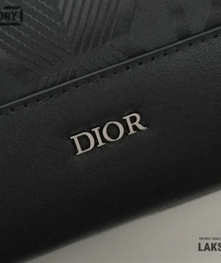 Dior 1:1 Mirror Replica Explorer CD Diamond Black Messenger Bag 31CM/12.2IN Christian Dior Other Styles