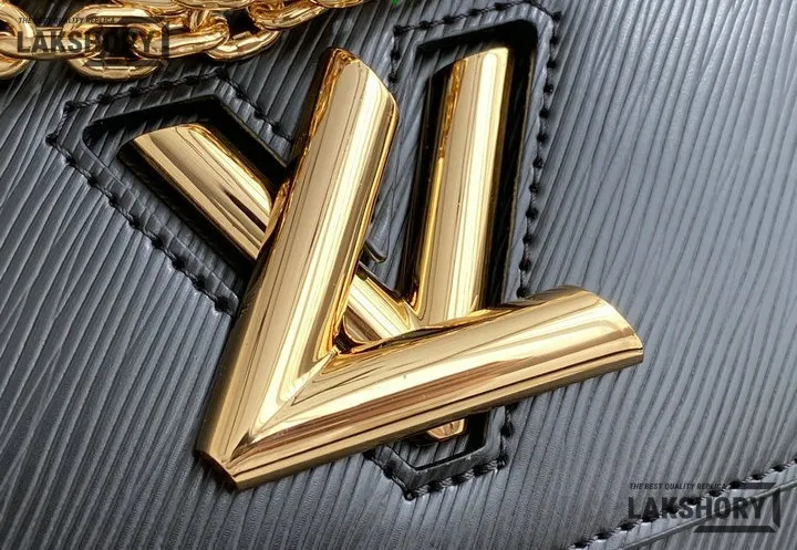 Louis Vuitton 1:1 Mirror Replica Twist MM Epi Leather Shoulder Bag 23CM/9.1IN Louis Vuitton Replica Twist Louis Vuitton 1:1 Mirror Replica Twist MM Epi Leather Shoulder Bag 23CM/9.1IN Louis Vuitton Replica Twist