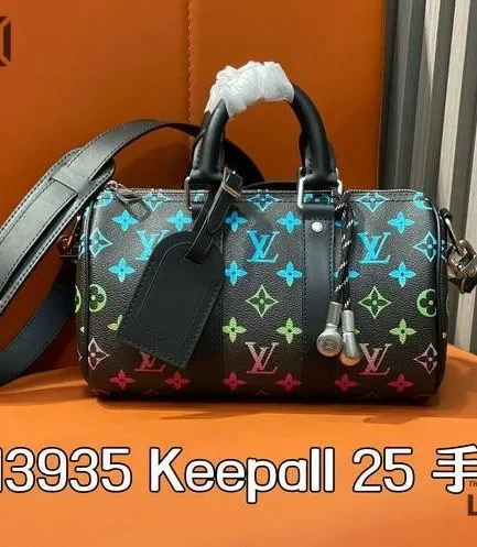 Louis Vuitton 1:1 Mirror Replica Monogram Keepall Bandouliere 25 Playground 25CM/9.8IN Louis Vuitton Replica Keepall