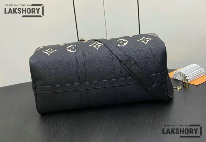 Louis Vuitton 1:1 Mirror Replica Giant Keepall Bandouliere 45 Monogram 45CM/17.7IN Louis Vuitton Replica Keepall Louis Vuitton 1:1 Mirror Replica Giant Keepall Bandouliere 45 Monogram 45CM/17.7IN Louis Vuitton Replica Keepall