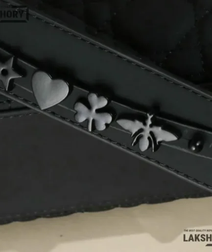 Dior 1:1 Mirror Replica Ultra Matte Calfskin Black Mini Lady Dior 20CM/7.9IN Christian Dior Replica Lady