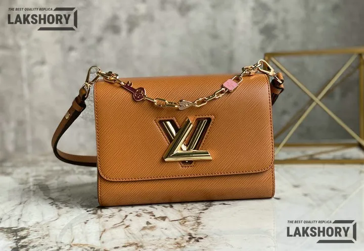 Louis Vuitton 1:1 Mirror Replica Twist Convertible Epi Leather w/ Crystals MM 23CM/9.1IN Louis Vuitton Replica Twist Louis Vuitton 1:1 Mirror Replica Twist Convertible Epi Leather w/ Crystals MM 23CM/9.1IN Louis Vuitton Replica Twist