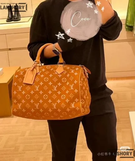 Louis Vuitton 1:1 Mirror Replica Speedy P9 Bandoulière 40 Monogram 40CM/15.7IN Louis Vuitton Replica Speedy