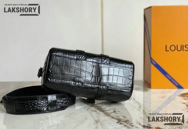 Louis Vuitton 1:1 Mirror Replica Keepall Bandouliere Crocodile XS Sofia Coppola Nile 25CM/9.8IN Louis Vuitton Replica Keepall Louis Vuitton 1:1 Mirror Replica Keepall Bandouliere Crocodile XS Sofia Coppola Nile 25CM/9.8IN Louis Vuitton Replica Keepall