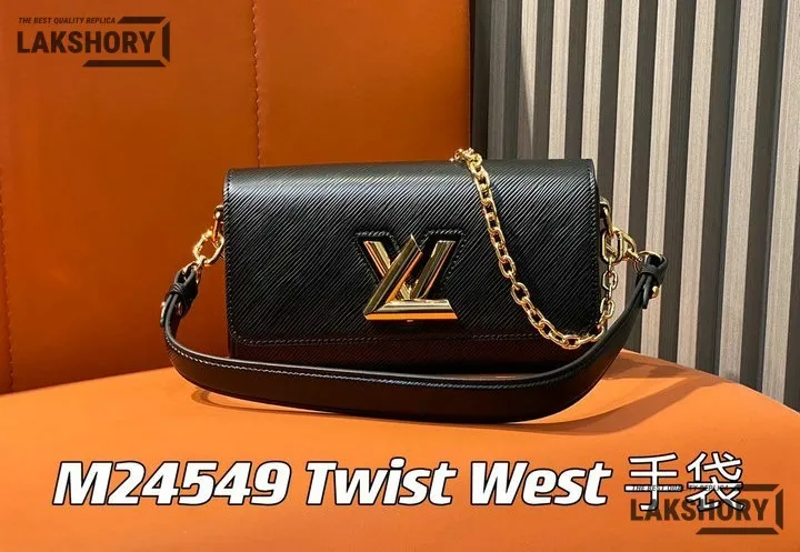 Louis Vuitton 1:1 Mirror Replica Twist West Epi Leather 23.5CM/9.3IN Louis Vuitton Replica Twist Louis Vuitton 1:1 Mirror Replica Twist West Epi Leather 23.5CM/9.3IN Louis Vuitton Replica Twist