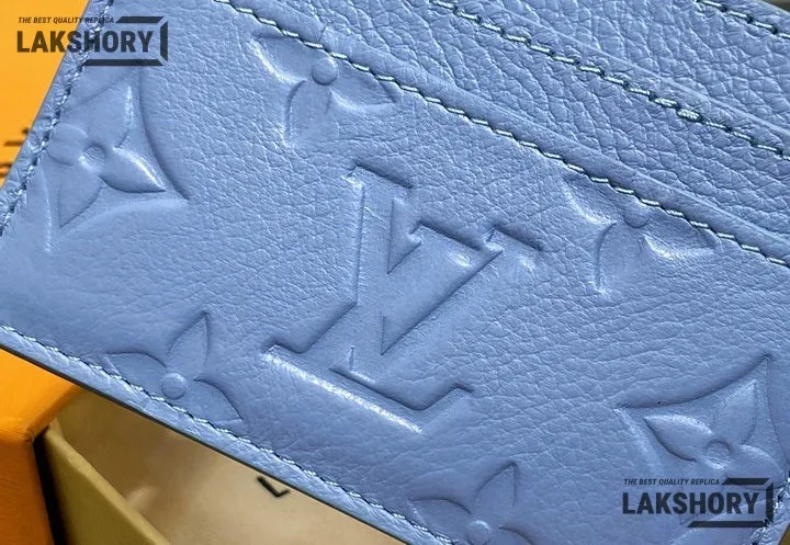 Louis Vuitton 1:1 Mirror Replica LV Charms Card Holder Monogram Empreinte 7CM/2.8IN Louis Vuitton Replica Wallets Louis Vuitton 1:1 Mirror Replica LV Charms Card Holder Monogram Empreinte 7CM/2.8IN Louis Vuitton Replica Wallets