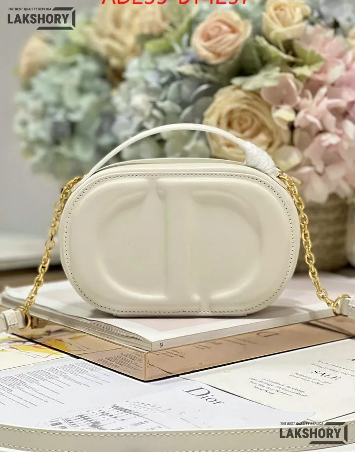 Dior 1:1 Mirror Replica Calfskin Oval CD Signature Camera Crossbody Bag Christian Dior Other Styles Dior 1:1 Mirror Replica Calfskin Oval CD Signature Camera Crossbody Bag Christian Dior Other Styles