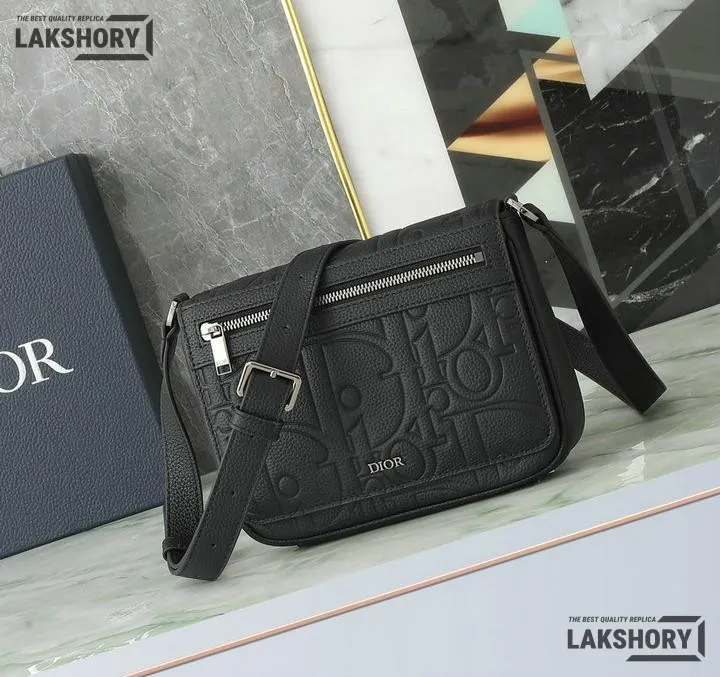 Dior 1:1 Mirror Replica Gravity Calfskin Messenger Bag w/ Flap 21CM/8.3IN Christian Dior Other Styles Dior 1:1 Mirror Replica Gravity Calfskin Messenger Bag w/ Flap 21CM/8.3IN Christian Dior Other Styles