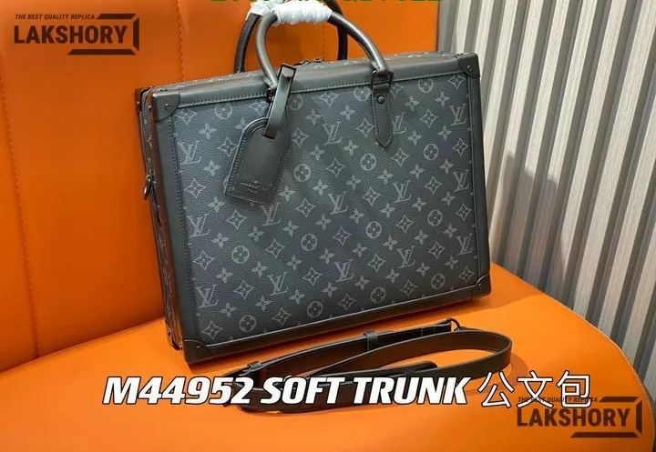 Louis Vuitton 1:1 Mirror Replica Soft Trunk Briefcase 38CM/15IN Louis Vuitton Replica Business Bags Louis Vuitton 1:1 Mirror Replica Soft Trunk Briefcase 38CM/15IN Louis Vuitton Replica Business Bags
