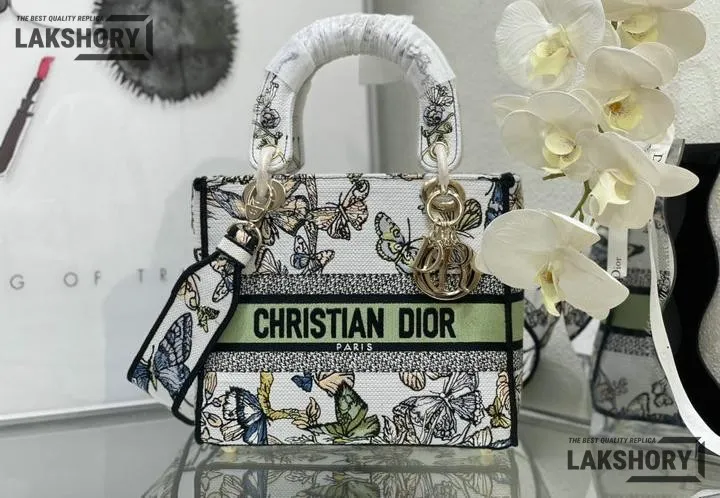Dior 1:1 Mirror Replica Toile de Jouy Mexico Lady D-Lite Multicolor 24CM/9.4IN Christian Dior Replica Lady Dior 1:1 Mirror Replica Toile de Jouy Mexico Lady D-Lite Multicolor 24CM/9.4IN Christian Dior Replica Lady