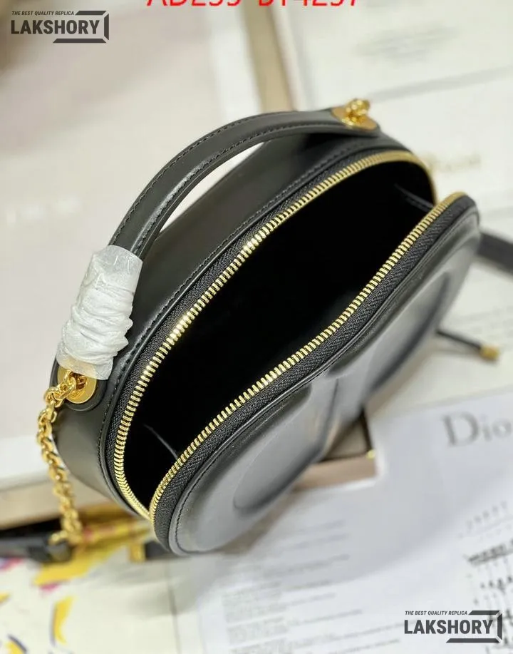 Dior 1:1 Mirror Replica Calfskin Oval CD Signature Camera Crossbody Bag Christian Dior Other Styles Dior 1:1 Mirror Replica Calfskin Oval CD Signature Camera Crossbody Bag Christian Dior Other Styles