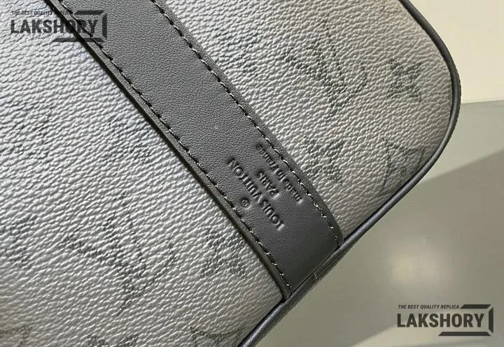 Louis Vuitton 1:1 Mirror Replica Keepall Bandoulire 35 Eclipse Bag 35CM/13.8IN Louis Vuitton Replica Keepall Louis Vuitton 1:1 Mirror Replica Keepall Bandoulire 35 Eclipse Bag 35CM/13.8IN Louis Vuitton Replica Keepall