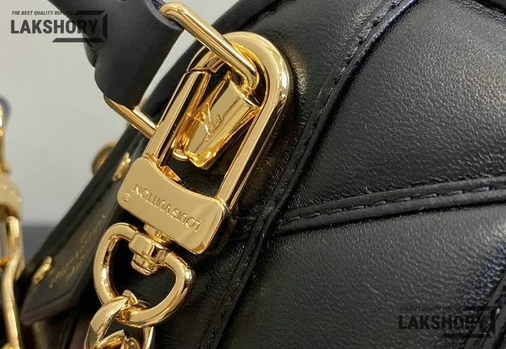 Louis Vuitton 1:1 Mirror Replica Nano Alma Malletage Black 18CM/7.1IN Louis Vuitton Replica Alma Louis Vuitton 1:1 Mirror Replica Nano Alma Malletage Black 18CM/7.1IN Louis Vuitton Replica Alma