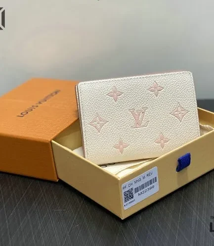 Louis Vuitton 1:1 Mirror Replica Clea Wallet Monogram Empreinte Leather 11CM/4.3IN Louis Vuitton Replica Wallets
