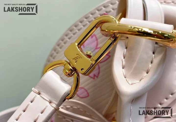 Louis Vuitton 1:1 Mirror Replica LV x TM Alma BB Epi Pink 23.5CM/9.3IN Louis Vuitton Replica Alma Louis Vuitton 1:1 Mirror Replica LV x TM Alma BB Epi Pink 23.5CM/9.3IN Louis Vuitton Replica Alma