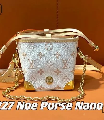 Louis Vuitton 1:1 Mirror Replica Monogram Dune Noe Purse Nano 11.5CM/4.5IN Louis Vuitton Replica Neo