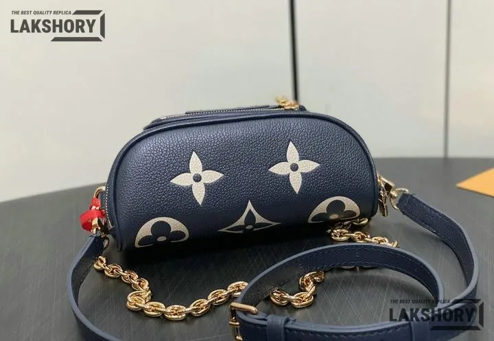 Louis Vuitton 1:1 Mirror Replica Empreinte Giant Mini By The Pool Bumbag Blue 17CM/6.7IN Louis Vuitton Replica Bumbag Louis Vuitton 1:1 Mirror Replica Empreinte Giant Mini By The Pool Bumbag Blue 17CM/6.7IN Louis Vuitton Replica Bumbag