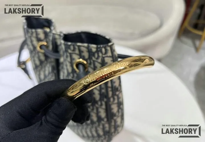 Dior 1:1 Mirror Replica Oblique Nolita Bag Blue & Beige Canvas Christian Dior Other Styles Dior 1:1 Mirror Replica Oblique Nolita Bag Blue & Beige Canvas Christian Dior Other Styles