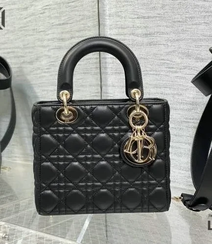 Dior 1:1 Mirror Replica Small Lady Dior My ABCDior 20CM/7.9IN Christian Dior Replica Lady