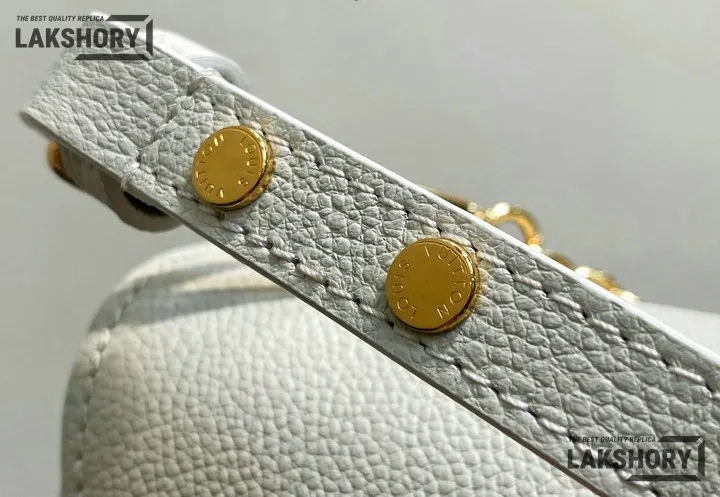 Louis Vuitton 1:1 Mirror Replica Twist MM Slim Puffygram Taurillon Leather 23CM/9.1IN Louis Vuitton Replica Twist Louis Vuitton 1:1 Mirror Replica Twist MM Slim Puffygram Taurillon Leather 23CM/9.1IN Louis Vuitton Replica Twist