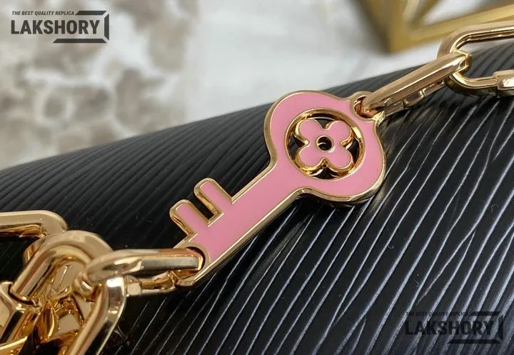 Louis Vuitton 1:1 Mirror Replica Twist Convertible Epi Leather w/ Crystals MM 23CM/9.1IN Louis Vuitton Replica Twist Louis Vuitton 1:1 Mirror Replica Twist Convertible Epi Leather w/ Crystals MM 23CM/9.1IN Louis Vuitton Replica Twist