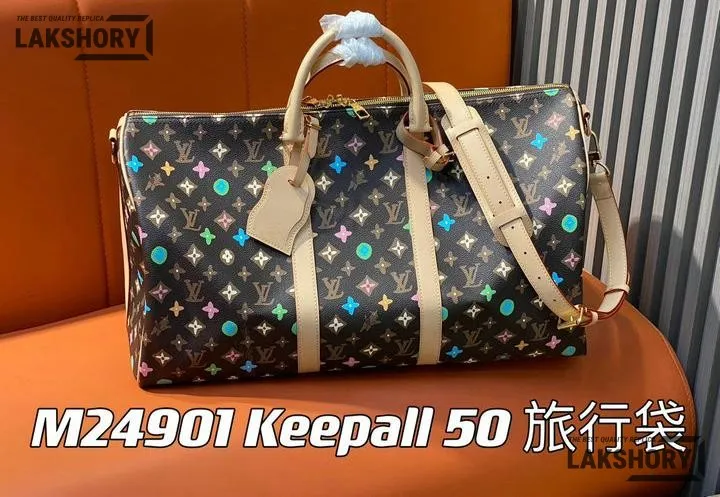 Louis Vuitton 1:1 Mirror Replica Keepall Bandouliere 50 x Tyler the Creator 50CM/19.7IN Louis Vuitton Replica Keepall Louis Vuitton 1:1 Mirror Replica Keepall Bandouliere 50 x Tyler the Creator 50CM/19.7IN Louis Vuitton Replica Keepall