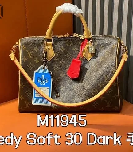 Louis Vuitton 1:1 Mirror Replica Speedy Soft 30 Crafty Monogram Canvas 30CM/11.8IN Louis Vuitton Replica Speedy