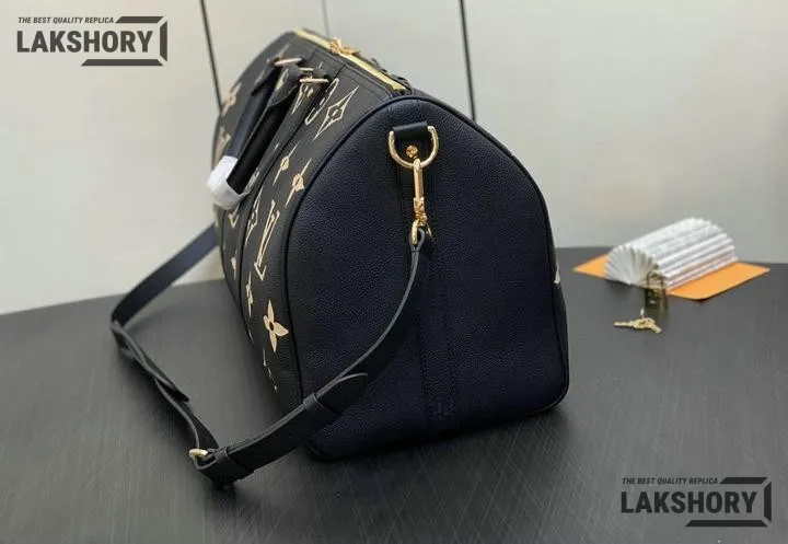 Louis Vuitton 1:1 Mirror Replica Giant Keepall Bandouliere 45 Monogram 45CM/17.7IN Louis Vuitton Replica Keepall Louis Vuitton 1:1 Mirror Replica Giant Keepall Bandouliere 45 Monogram 45CM/17.7IN Louis Vuitton Replica Keepall
