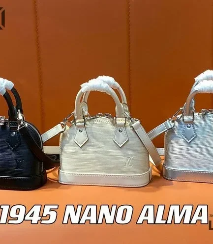 Louis Vuitton 1:1 Mirror Replica Nano Alma Epi Leather 18CM/7.1IN Louis Vuitton Replica Alma