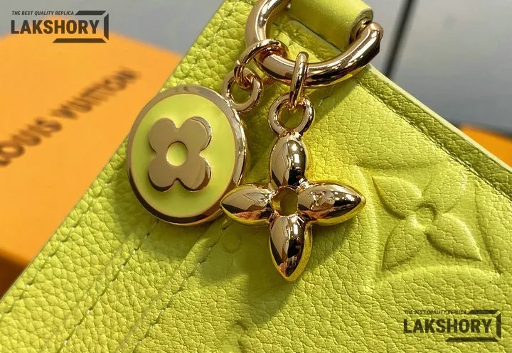 Louis Vuitton 1:1 Mirror Replica LV Charms Card Holder Monogram Empreinte 7CM/2.8IN Louis Vuitton Replica Wallets Louis Vuitton 1:1 Mirror Replica LV Charms Card Holder Monogram Empreinte 7CM/2.8IN Louis Vuitton Replica Wallets