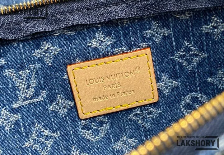 Louis Vuitton 1:1 Mirror Replica Neverfull MM Monogram Denim 31CM/12.2IN Louis Vuitton Replica Neverfull Louis Vuitton 1:1 Mirror Replica Neverfull MM Monogram Denim 31CM/12.2IN Louis Vuitton Replica Neverfull