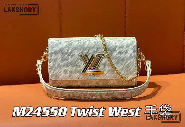 Louis Vuitton 1:1 Mirror Replica Twist West Epi Leather 23.5CM/9.3IN Louis Vuitton Replica Twist Louis Vuitton 1:1 Mirror Replica Twist West Epi Leather 23.5CM/9.3IN Louis Vuitton Replica Twist