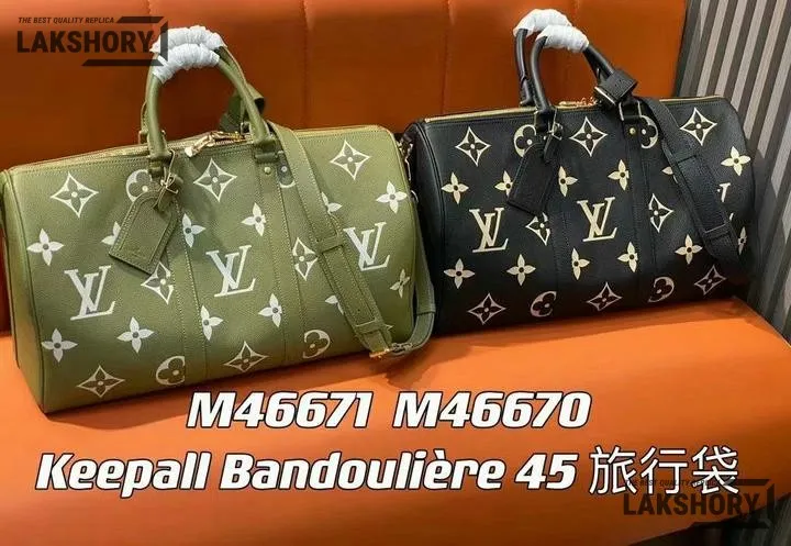 Louis Vuitton 1:1 Mirror Replica Giant Keepall Bandouliere 45 Monogram 45CM/17.7IN Louis Vuitton Replica Keepall Louis Vuitton 1:1 Mirror Replica Giant Keepall Bandouliere 45 Monogram 45CM/17.7IN Louis Vuitton Replica Keepall