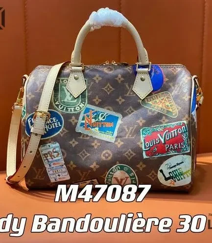 Louis Vuitton 1:1 Mirror Replica Speedy Bandoulire 30 Monogram Canvas 30CM/11.8IN Louis Vuitton Replica Speedy