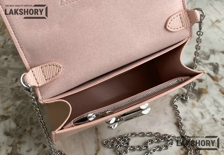 Louis Vuitton 1:1 Mirror Replica Twist West Pochette Epi Leather 19CM/7.5IN Louis Vuitton Replica Twist Louis Vuitton 1:1 Mirror Replica Twist West Pochette Epi Leather 19CM/7.5IN Louis Vuitton Replica Twist