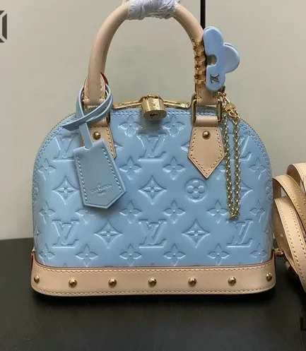 Louis Vuitton 1:1 Mirror Replica Alma BB Monogram Vernis Hairclip 23.5CM/9.3IN Louis Vuitton Replica Alma