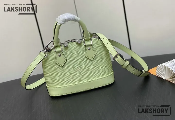 Louis Vuitton 1:1 Mirror Replica Nano Alma Epi Leather 18CM/7.1IN Louis Vuitton Replica Alma Louis Vuitton 1:1 Mirror Replica Nano Alma Epi Leather 18CM/7.1IN Louis Vuitton Replica Alma