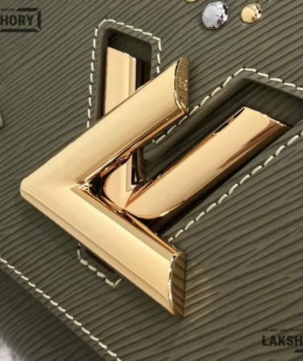 Louis Vuitton 1:1 Mirror Replica Epi Mechanical Flowers Twist Chain Wallet 23CM/9.1IN Louis Vuitton Replica Twist