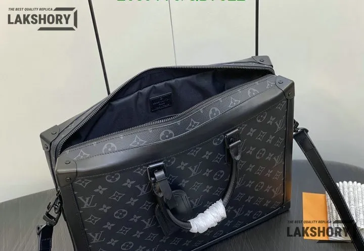 Louis Vuitton 1:1 Mirror Replica Soft Trunk Briefcase 38CM/15IN Louis Vuitton Replica Business Bags Louis Vuitton 1:1 Mirror Replica Soft Trunk Briefcase 38CM/15IN Louis Vuitton Replica Business Bags