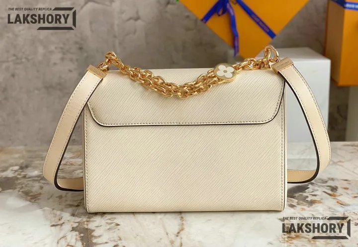 Louis Vuitton 1:1 Mirror Replica Twist MM Epi Leather Shoulder Bag 23CM/9.1IN Louis Vuitton Replica Twist Louis Vuitton 1:1 Mirror Replica Twist MM Epi Leather Shoulder Bag 23CM/9.1IN Louis Vuitton Replica Twist