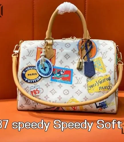 Louis Vuitton 1:1 Mirror Replica Speedy Soft 30 Bag 30CM/11.8IN Louis Vuitton Replica Speedy