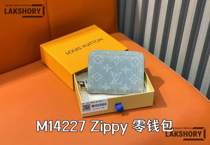 Louis Vuitton 1:1 Mirror Replica Zippy Coin Purse Monogram Denim 11CM/4.3IN Louis Vuitton Replica Wallets Louis Vuitton 1:1 Mirror Replica Zippy Coin Purse Monogram Denim 11CM/4.3IN Louis Vuitton Replica Wallets