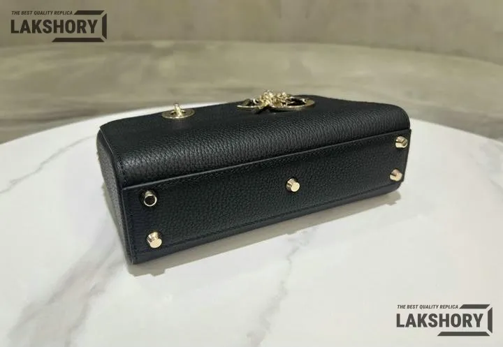 Dior 1:1 Mirror Replica Small Lady D-Sire Taurillon My ABCDior 26CM/10.2IN Christian Dior Replica Lady Dior 1:1 Mirror Replica Small Lady D-Sire Taurillon My ABCDior 26CM/10.2IN Christian Dior Replica Lady