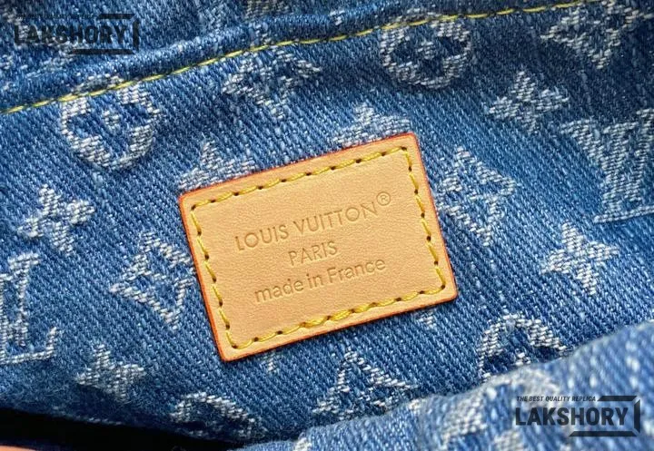 Louis Vuitton 1:1 Mirror Replica Nano Noé Monogram Denim Blue 20.5CM/8.1IN Louis Vuitton Replica Neo Louis Vuitton 1:1 Mirror Replica Nano Noé Monogram Denim Blue 20.5CM/8.1IN Louis Vuitton Replica Neo