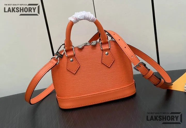 Louis Vuitton 1:1 Mirror Replica Nano Alma Epi Leather 18CM/7.1IN Louis Vuitton Replica Alma Louis Vuitton 1:1 Mirror Replica Nano Alma Epi Leather 18CM/7.1IN Louis Vuitton Replica Alma