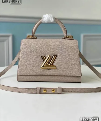 Louis Vuitton 1:1 Mirror Replica Taurillon Twist One Handle PM 25CM/9.8IN Louis Vuitton Replica Twist