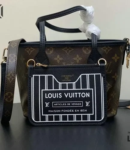Louis Vuitton 1:1 Mirror Replica Neverfull Inside Out BB 24CM/9.4IN Louis Vuitton Replica Neverfull