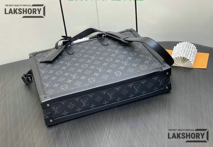 Louis Vuitton 1:1 Mirror Replica Soft Trunk Briefcase 38CM/15IN Louis Vuitton Replica Business Bags Louis Vuitton 1:1 Mirror Replica Soft Trunk Briefcase 38CM/15IN Louis Vuitton Replica Business Bags