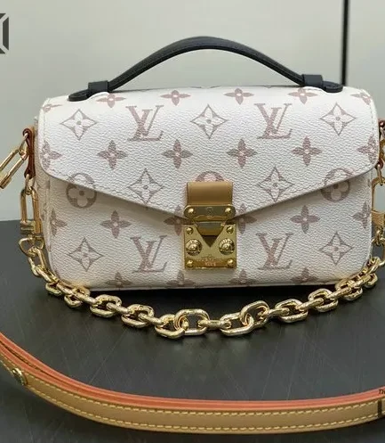 Louis Vuitton 1:1 Mirror Replica Pochette Metis East West Bag Monogram Canvas 21.5CM/8.5IN Louis Vuitton Replica Pochette Metis